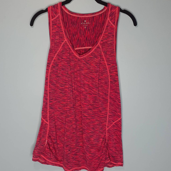 Athleta Tops - Ladies Athleta Tank Top Red Pink Purple Size XL